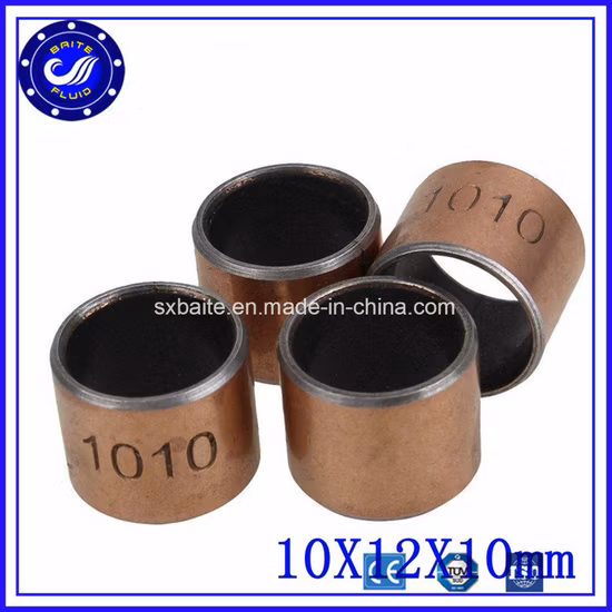 Rodamientos compuestos autolubricantes de manguito de cojinete sinterizado